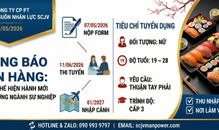 ✈️ THÔNG BÁO TUYỂN DỤNG